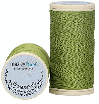 MEZ 4645100-06197 Nähgarne, 100% Polyester, 6197, Stärke 100, 100m, 9 Gramm