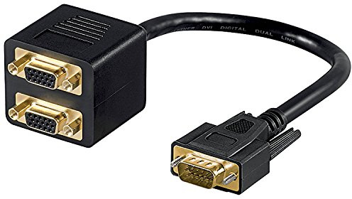 Wentronic SVGA Adapter (SVGA-Stecker auf 2x SVGA-Buchse)