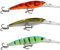 Angel-Berger Wild Devil Baits 3 Minnow Deep Diving Wobbler Set 3 Stück