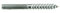 Connex Stockschrauben M4 x 40 mm, 1000 g, verzinkt, KL6430103