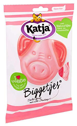 Bonbon Fraise | Katja | Porcelets | Poids total 300 grammes