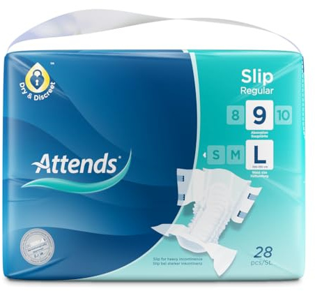 Attends Slip Regular 9 - Gr. Large - PZN 07190736 - (28 Stück)