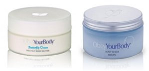 Obey Your Body Shea Nut Butter and Body Scrub (Salt Scrub) Ocean