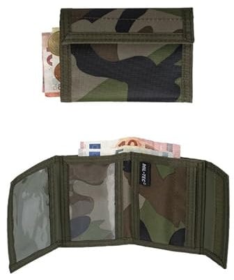 Mil-Tec Geldbörse-15801020 Geldbörse Woodland Einheitsgröße