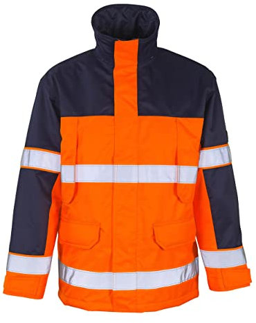 Mascot Jacke Savona, 1 Stück, L, orange/marineblau, 00930-880-141-L