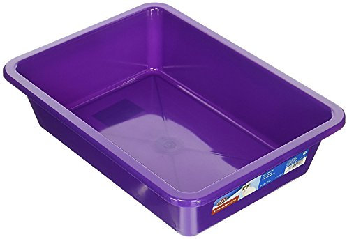 TRIXIE Junior Katzentoilette Kitty - für die Bedürfnisse kleiner Katzen und Kätzchen - Kunststoff - diverse Farben - zufällige Lieferung - 27 × 9 × 37 cm - 4042