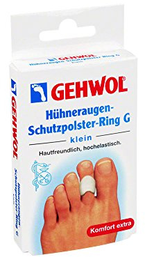 Gehwol Hühneraugen-Schutzpolster-Ring G, klein, 3er, Hühneraugenschutz