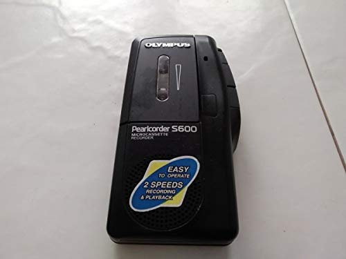 Olympus S600 Pearlcorder Diktiergerät Microcassette Recorder 60min