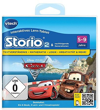 VTech 80-230104 - Storio 2 Lernspiel Cars 2