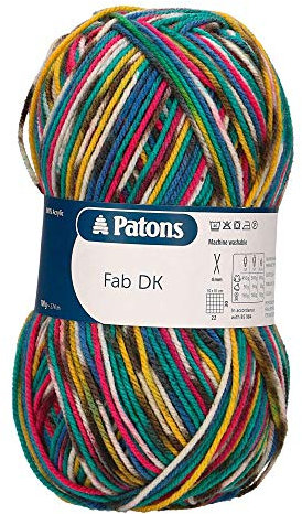 Patons Fab DK, Jeans Color (2084), 100g