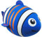 Tobogani Monster Fish Ball Blue