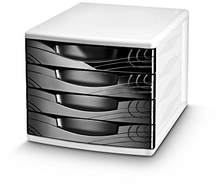 CEP 1064000011 Schubladenbox 4 Schübe Origins 6400, schwarz
