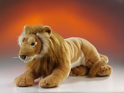 Unbekannt Original SEMO Stofftier Jumbo-Löwe liegend * 71cm * Plüschtier Kinder Kuscheltier
