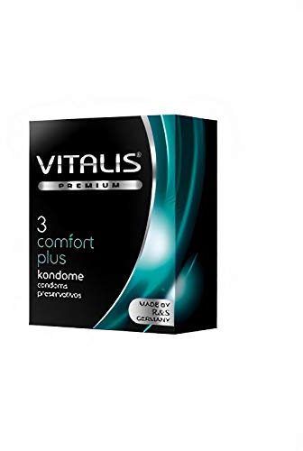 Vitalis comfort plus, 3er Pack Kondome, 3 Stück