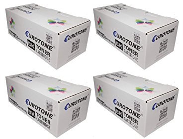 Eurotone 4X Eco Toner, CF280A 80A kompatibel für HP Laserjet Pro 400 M401 a d DN dne dw n MFP M425 DN dw