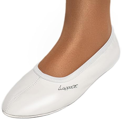 Lappade Gymnastikschuhe, Ballettschuhe, Schläppchen, Turnschläppchen, Tanzschuhe mit Gummisohle