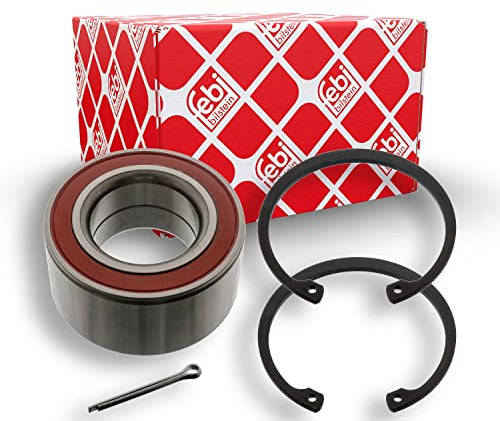 febi bilstein 03189 Wheel Bearing Kit with circlips and cotter pin, pack of one