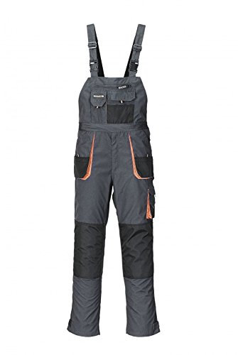 Terratrend Job 3229-46-6310 Größe 46 Herren Latzhose dunkelgrau/schwarz