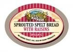 Everfresh Natural Foods Org Sprout Spelt Raisin Bread 400g