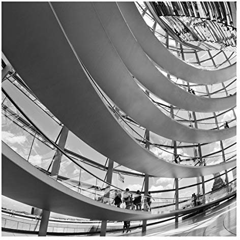 Vliestapete Im Berliner Reichstag II Premium, HxB: 240cm x 240cm