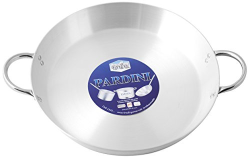 Pardini Omnia Topf mit 2 Griffen, Aluminium, 50 cm, grau