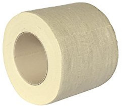Sterosport hochwertiges Physio-Tape/Band, aus Zinkoxid, ideal für Sport, Bandage für Handgelenk, Fußgelenk, Ellenbogen, Knie, Schulter, dick, weiß, 4 cm x 5 m, 3 Stück