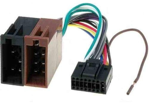 Car Stereo Radio ISO Wiring Harness Connector Adaptor Cable Loom 16 Pin TO FIT - KENWOOD