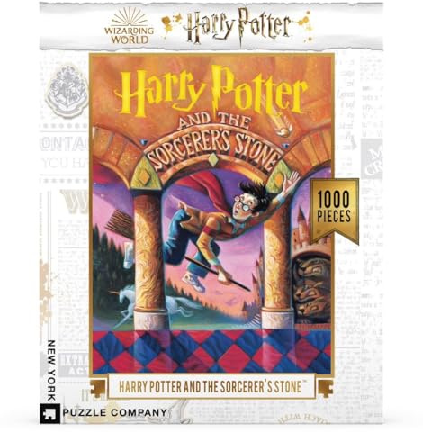 New York Puzzle Company - Harry Potter Sorcerer's Stone – 1000 Stück Jigsaw Puzzle