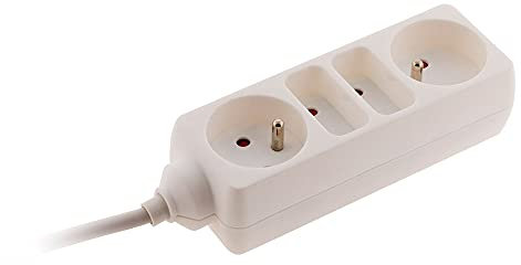 Bloc multiprise 2x 6A + 2x 16A Blanc - Zenitech
