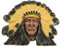 OEM Wolverine Native Indian Chief Kopfgürtel Schnalle Replik, Mix, One Size