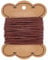 PH PandaHall 1 Rotolo 1.5mm 10 m Filo di Cuoio Vacchetta Rotonda per Collana Perline Braccialetto Monile 10 Metro Lunghezza Marrone