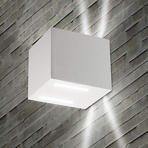 Gaga Lamp Design LED Wandleuchte YK Cube II 90lm sand weiß warmton