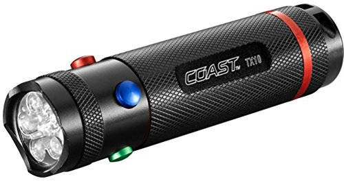 Coast TX10 LED-Taschenlampe, 73 Lumen, silberfarben