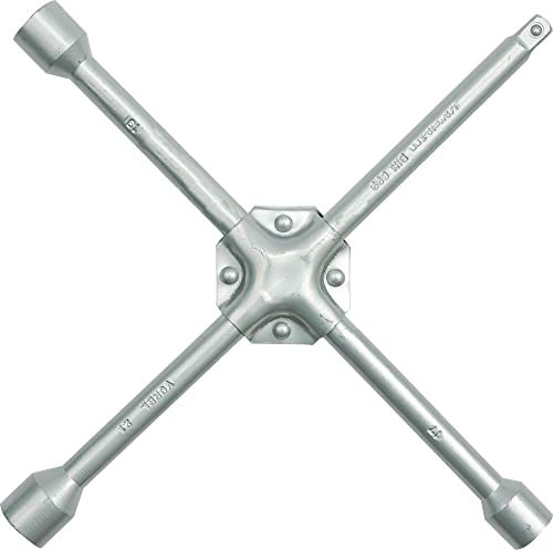 VOREL Radschlüssel Kreuzschlüssel Radkreuz PKW 17/19/21/1/2'