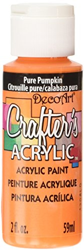Deco Art 59 ml Crafters Acrylic, Pure Pumpkin