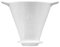 Seltmann 001.121836 Lukullus Porzellan Nr. 6 Filter, Weiß, 19,7cm x 14,9cm one size