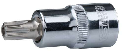 KS Tools 1/2'' TX-Bit-Stecknuss mit Bohrung 55mm x T55, auf Hänger