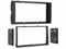 Metra 95-9009 Radiohalterung 2DIN für Volkswagen kompatibel mit Touareg 2 2004-2010 & VW-Transporter (T5)