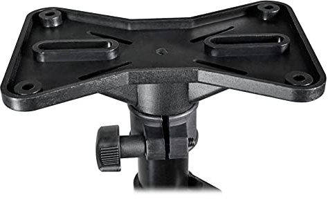 Rockville RVSSA1 Universal 35mm Speaker Adapter Bracket, Adjustable Fit, Durable Build, Easy Setup, for Pro Audio and DJ Setups
