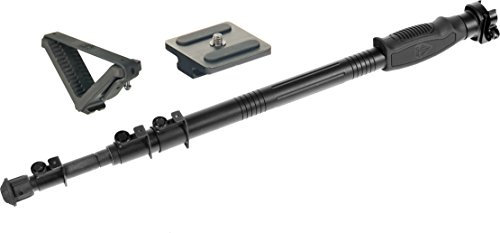 UTG Erwachsene Zielstock, Monopod TL-MP150Q Taktisches Monopol, Schwarz, M