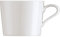 Arzberg Tric Weiss Becher mit Henkel, Porzellan, White, 1 Stück (1er Pack)