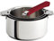 Cristel S3Cmaf Serie 3 Casseroles Amovibles 16 a 20 Cm + 1 Poignee Mutine Framboise