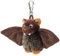 Schaffer 0198 Porte-clés Peluche Chauve-Souris Dragomir, Brun
