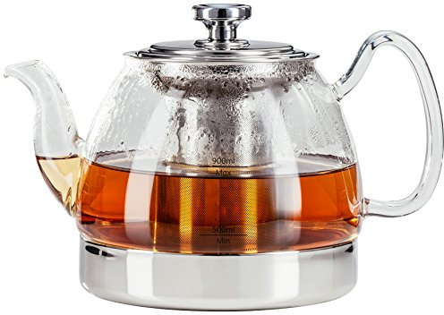Judge Stove Top Glass Teapot, 900 ml