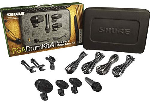 Shure Pg Alta Drum Kit 4 - Pacchetto Di 4 Microfoni Per Batteria