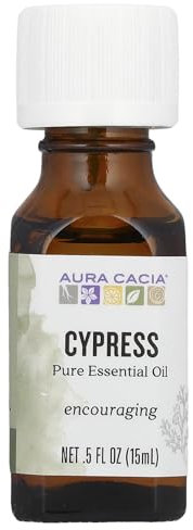 Aura Cacia Essential Oil Cypress - 0.5 Oz