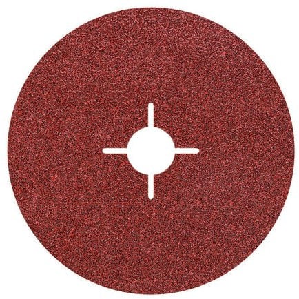 wolfcraft 2475000 Disques fibre pour Meuleuse Diamètre 180 mm Lot de 5 Argent