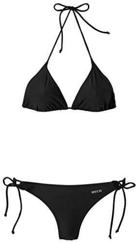 Beco Damen Triangelbikini-Basics, Schwarz, 42, 5650