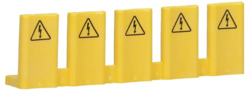 ABB BSK Berührungsschutzkappe für Sammelschienenblöcke | 5er-Pack Berührungsschutz für Sammelschiene - 0,75 TE - 230 V - 45 A - passend für Leitungsschutzschalter 2CDL200001R0012