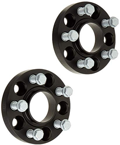 H&R DRA-System Spürverbreiterungsatz 44mm pro Achse - Lochkreis 5x112 - Mittenzentrierung 66,5mm - System M14x1,5 - kompatibel mit Audi/Porsche/Volkswagen - Schwarz